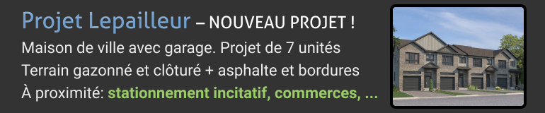 Projet Lepailleur, Châteauguay