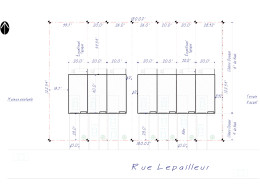 Plan d'implantation - Projet Lepailleur, Châteauguay